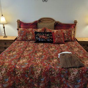 4pc Ralph Lauren Chaps Summerton King comforter set